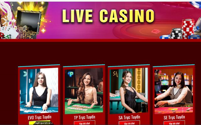 Live Casino cùng những cô gái xinh đẹp, quyến rũ