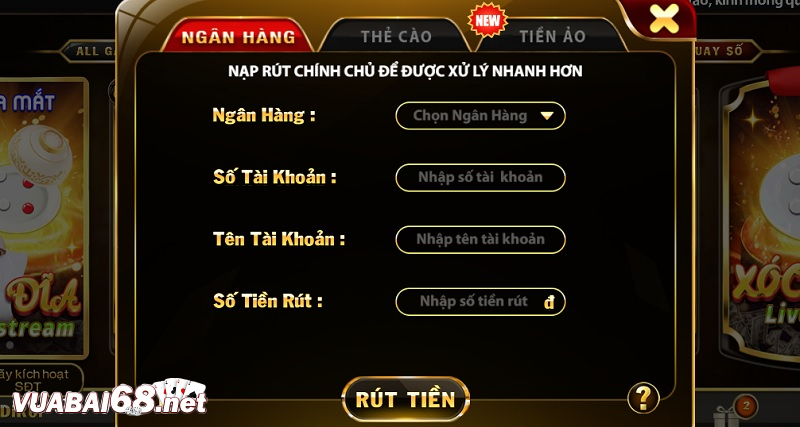 Rút tiền ra khỏi tài khoản Top88 nhanh chóng không mất phí