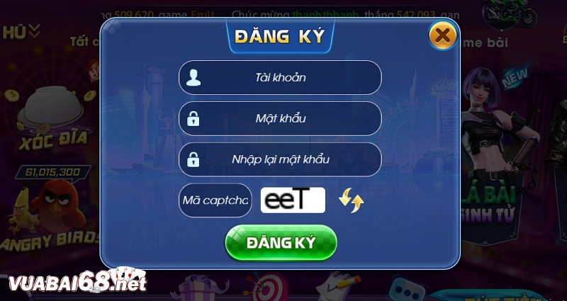 Quy trình đăng ký tài khoản cá cược chính chủ tại cổng game bài