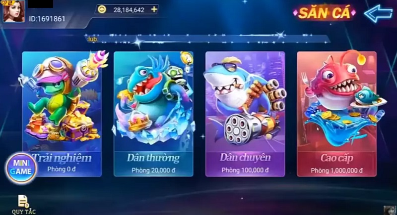 Bước vào hành trình đi săn tại game săn cá hấp dẫn