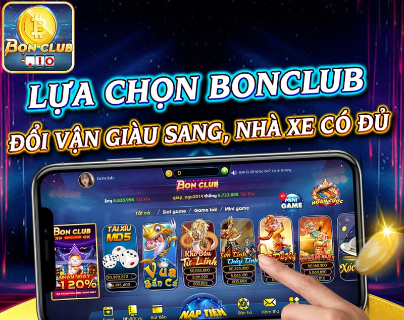 Đổi đời đổi vận nhờ lựa chọn đặt niềm tin vào cổng game bài Bon Club