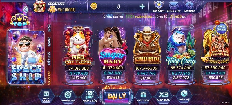 Game nổ hũ là thế mạnh lớn nhất của cổng game ThanQuay247