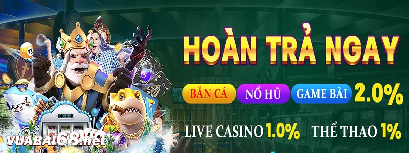 Sự kiện hoàn trả tức thời danh cho tất cả thành viên nhà cái