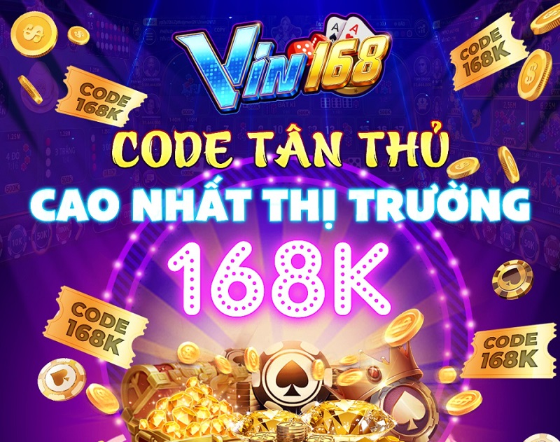 Nhận Code tân thủ cao bậc nhất lên đến 168K khi đăng ký tài khoản mới