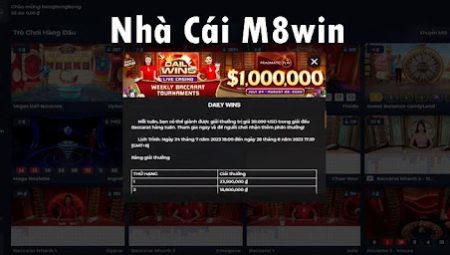 Baccarat M8win – Game bài đổi thưởng dễ chơi, dễ ăn tiền